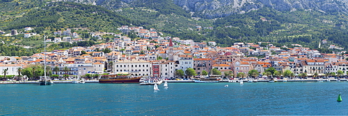 Makarska, Biokovo Mountain, Makarska Riviera, Dalmatia, Croatia, Europe 