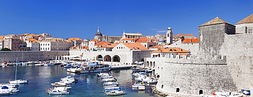 Old town of Dubrovnik, UNESCO World Heritage Site, Dalmatia, Croatia, Europe 