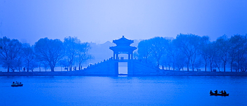 Kunming Lake At The Summer Palace (formerly Garden of Clear Ripples), Beijing, China