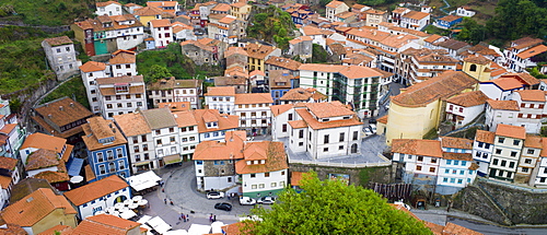 Fishing village of Cudillero in Asturias, Spain