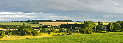 Village of Asthall in The Cotswolds, Oxfordshire, England