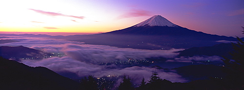 View of Mount Fuji, Japan