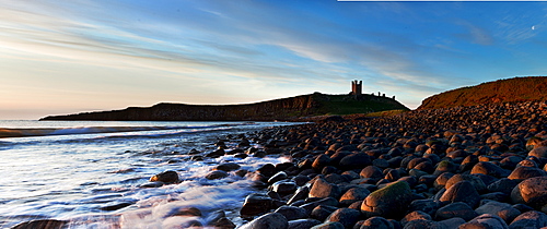 Dunstanburgh Castle, Northumberland, England, United Kingdom, Europe