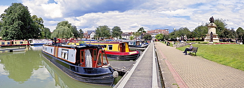 Bancroft Basin, Stratford on Avon Canal, Stratford upon Avon, Warwickshire, England, United Kingdom, Europe