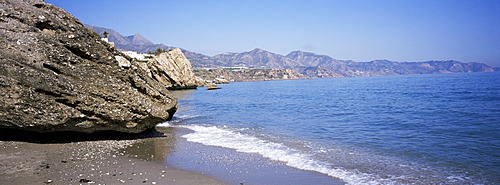 Coast, Nerja, Costa del Sol, Andalucia, Spain, Mediterranean, Europe