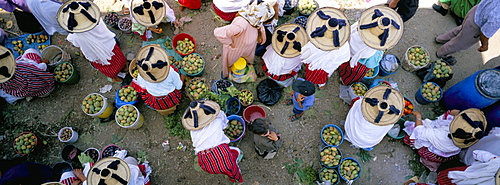 Country market, Souk Khemis des Anjra, Rif region, Morocco, North Africa, Africa