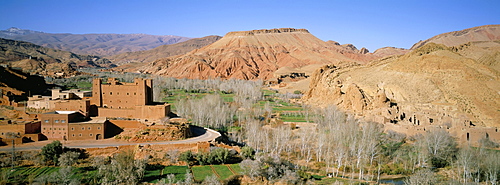 Kasbah of Ait Youl, Dades Gorge, Dades Valley, High Atlas, Morocco, North Africa, Africa