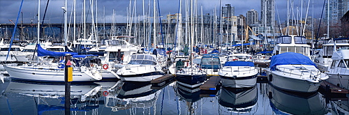 Granville Island Yacht Harbour, Vancouver, Canada