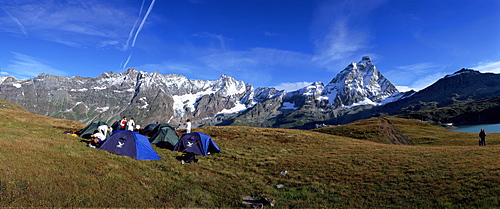 Cervino and Grand Murailles - Matterhorn mountains, Breuil-Cervinia, Valtournenche, Valle d'Aosta, Italy