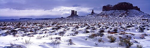 Winter Monument Valley UT USA