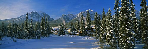 Post Hotel Lake Louise Townsite Banff Ntl Park Alberta Canada