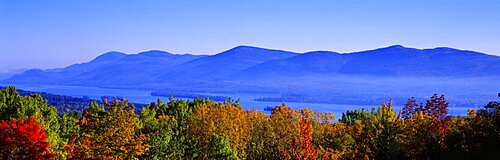 Lake George Adirondack Mountains NY USA