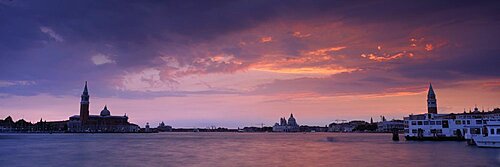 Clouds over a river, Venice, Italy