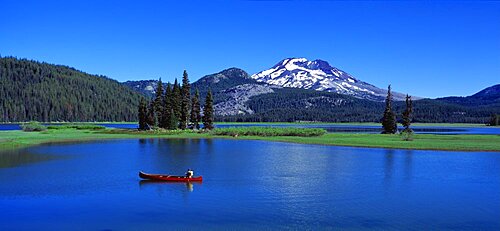 Red Canoe Sparks Lake OR