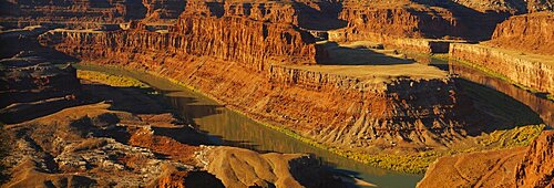 High angle view of a canyon, Dead Horse Point State Park, Utah, USA