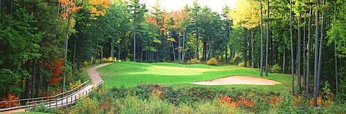 Golf Course New England USA