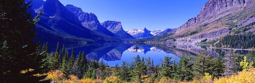 St Mary Lake Glacier National Park MT