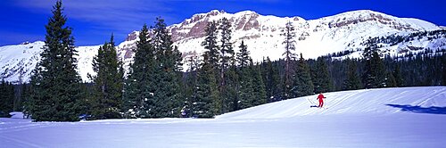 Skier Park City UT USA