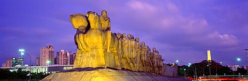 Bandeiras Monument Sao Paulo Brazil