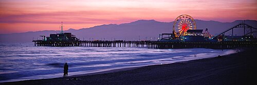 Santa Monica Pier Santa Monica CA