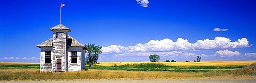 School house Hill County MT USA