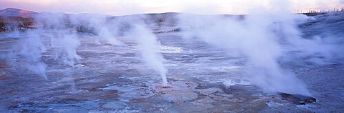 Fumaroles Norris Geyser Basin Yellowstone National Park WY