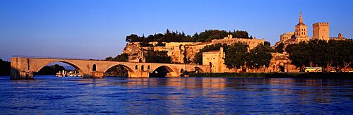 Rhone River Avignon Provence France