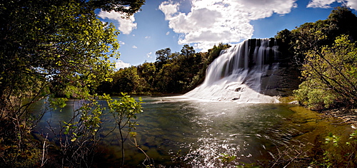 Papakorito falls at Aniwaniwa, Lake Waikaremoana, North Island, New Zealand, Pacific