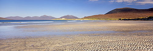 Traigh Luskentyre (Luskentyre beach) from Seilebost, South Harris, Outer Hebrides, Scotland, United Kingdom, Europe