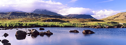 Loch Na H'Achlaise, Rannoch Moor, Highlands, Scotland, United Kingdom, Europe