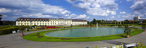 Schloss Ludwigsburg Palace, South Garden, New Corps de Logis, Ludwigsburg, Baden-Wurttemberg, Germany, Europe