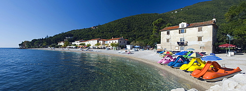 Beach of Moscenicka Draga, Istria, Croatia, Europe