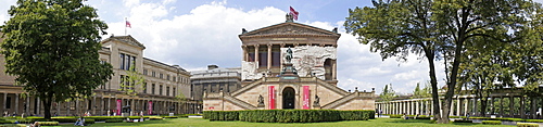 Alte Nationalgalerie gallery, architect Friedrich August Stueler, built between 1867 and 1872, Berlin, Germany, Europe