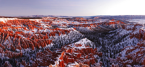 Bryce Canyon National Park in winter, Utah, USA