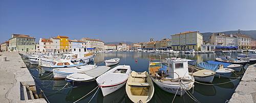 Port of the town of Cres, Croatia, Europe