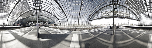 Berlin Central Station, 360 âˆž panorama, Berlin, Germany, Europe