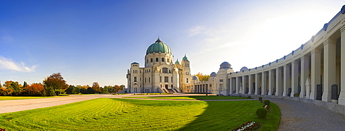 Karl-Borromaeus church in the central cemetery in Vienna, Austria, Europe