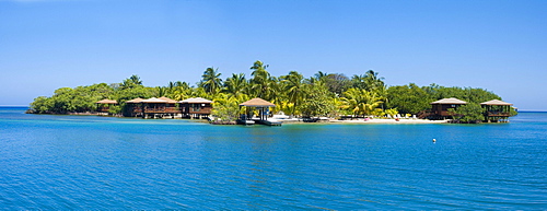 View of Hotel Anthony's Key Resort, Roatan, Honduras, Central America