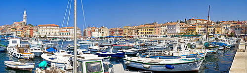 Harbour of Rovinj, Istria, Croatia