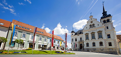 City hall in Gleisdorf, East Styria, Austria, Europe