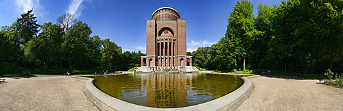 Planetarium in the city park of Hamburg, Germany, Europe