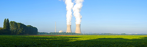 Grafenrheinfeld nuclear power plant, Lower Franconia, Bavaria, Germany, Europe