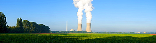 Grafenrheinfeld nuclear power plant, Lower Franconia, Bavaria, Germany, Europe