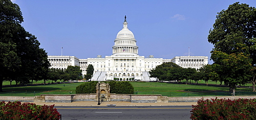 East view, United States Capitol, Capitol Hill, Washington DC, District of Columbia, United States of America, USA, PublicGround