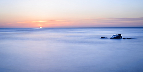 Sunrise at Boggle Hole, Yorkshire, England, United Kingdom, Europe