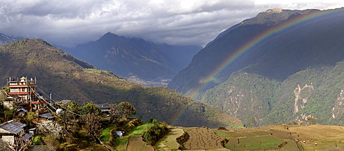 Ghandruk, 1990 metres, Annapurna Himal, Nepal, Himalayas, Asia