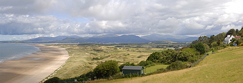 Morfa Harlech and Snowdonia, Wales, UK