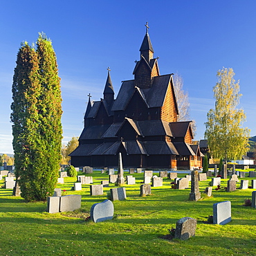 Heddel stave church, Heddal, Notodden, Telemark, Norway