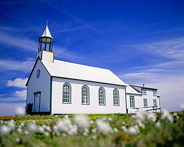 Ste. Anne's Chapel, Lower North Shore, Providence Island. Duplessis region, Quebec