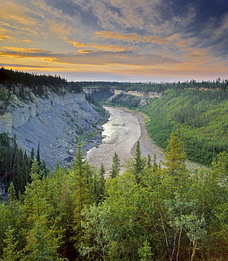 The Escarpment Lookout, Hay River, Northwest Territories, Canada